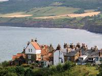 Resplendent Robin Hoods Bay and bay town 