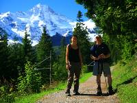 Walking in the Alps | Murren, Switzerland