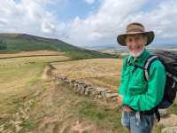 Happy Coast to Coast Hiker on the Moors |  Jon Millen